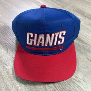VTG Sports Specialties New York Giants Hat Snapback NFL Football Blue Red Cap